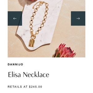 Dannijo Elisa Necklace